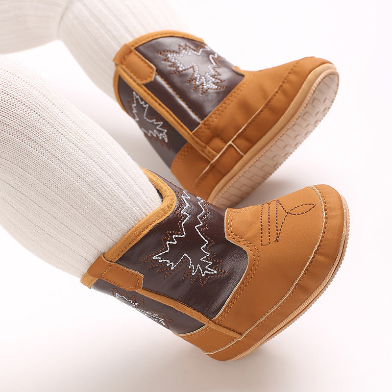Bota Infantil Country Bordada