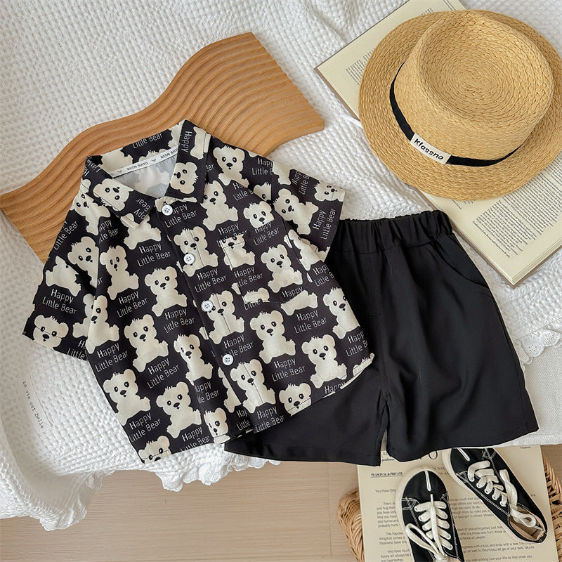 Conjunto Infantil Masculino Verão Estampas