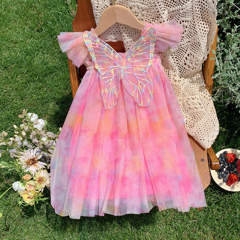 Vestido Infantil Tule Colors Asinha