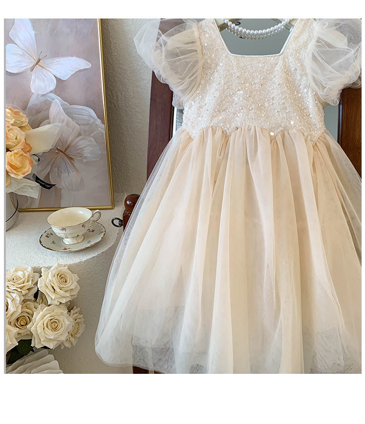 Vestido Infantil Princesa Brilhante