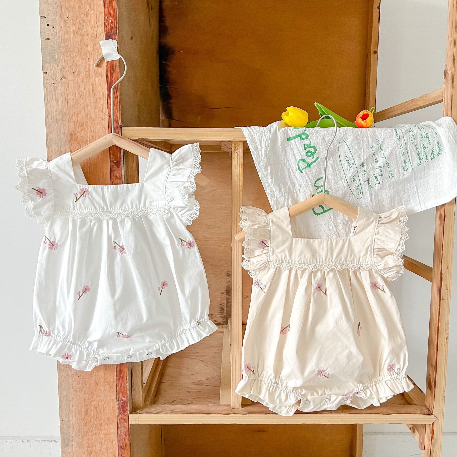 Body Infantil Feminino Florzinhas