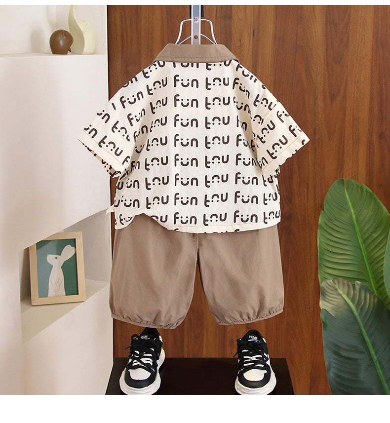 Conjunto Infantil Masculino Polo Fun