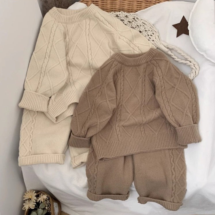 Conjunto Infantil Inverno Tricô