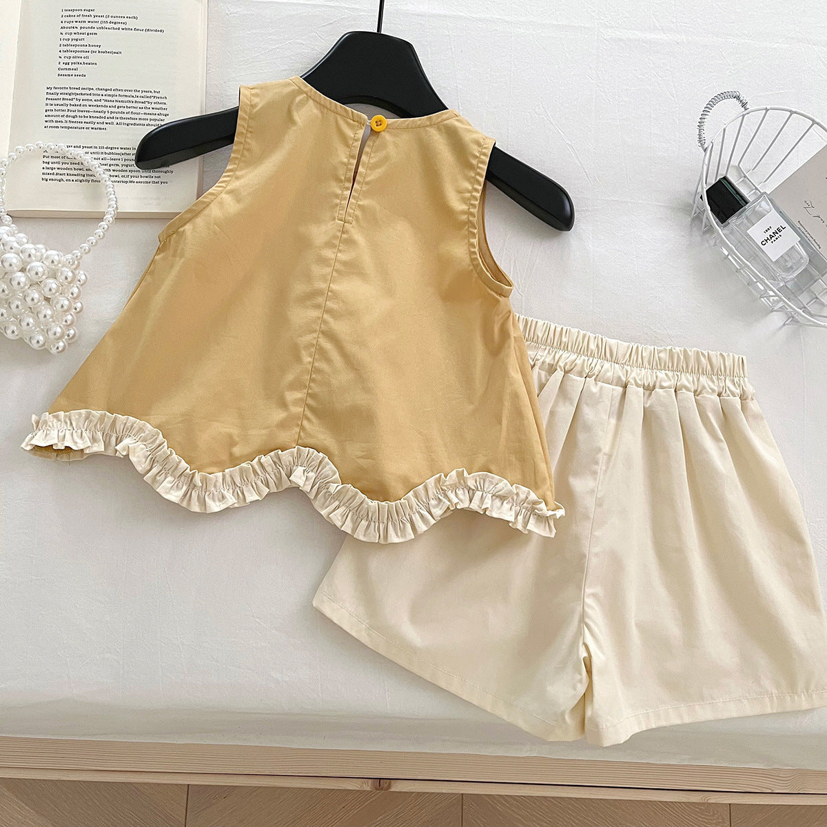 Conjunto Infantil Feminino Verão Florzinha