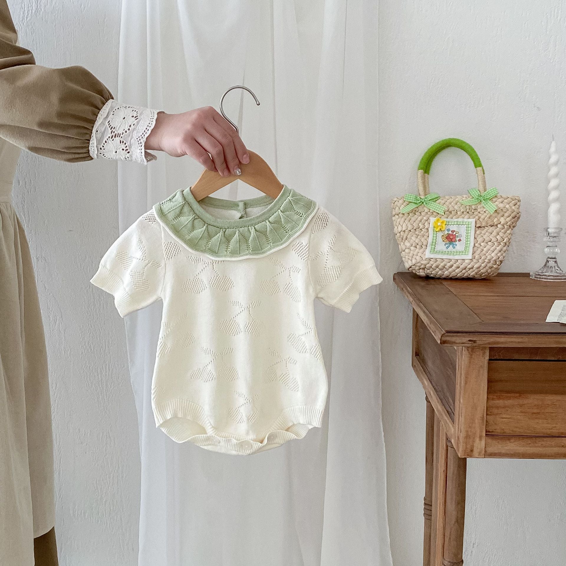 Body Infantil Feminino Cerejinhas