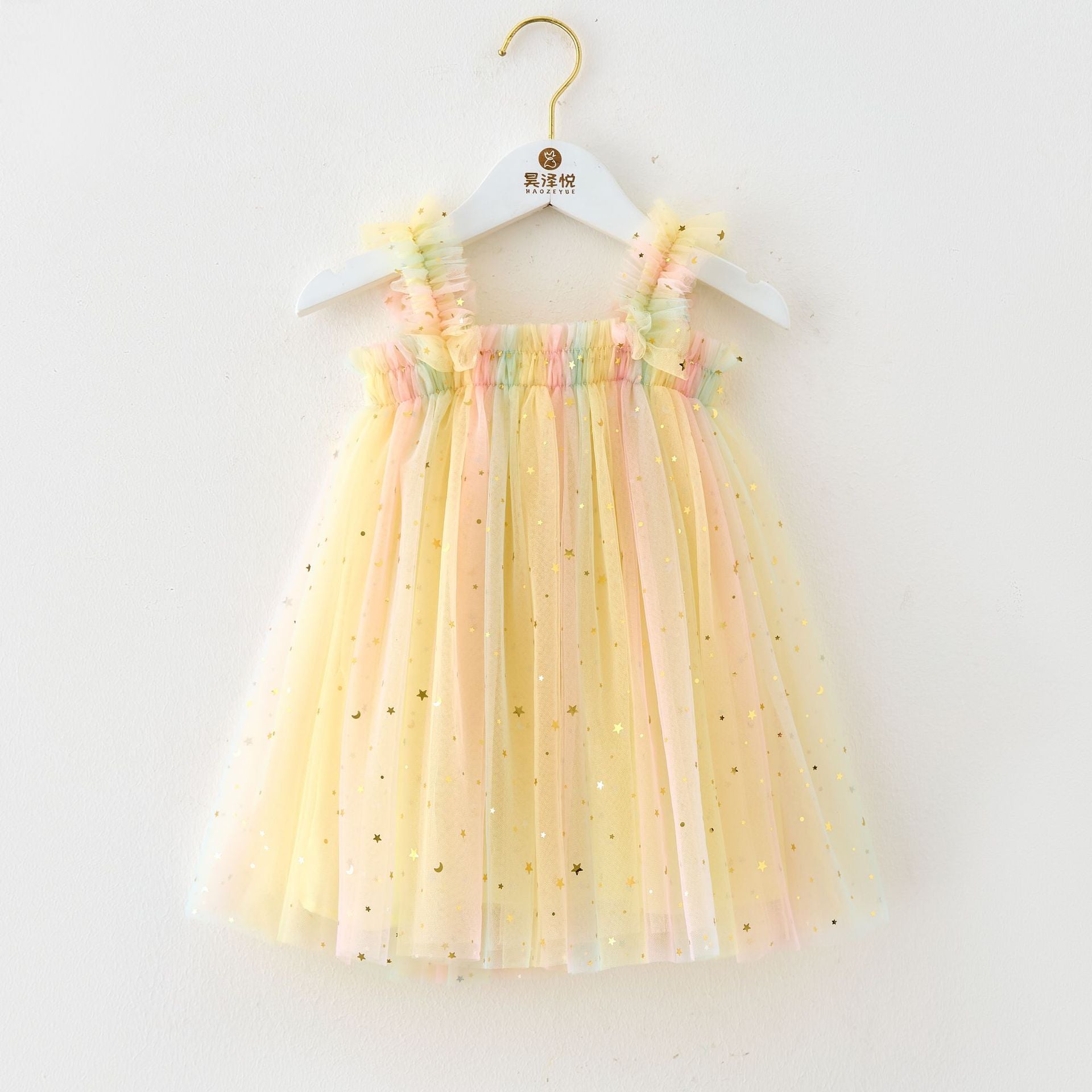 Vestido Infantil Colors Tule