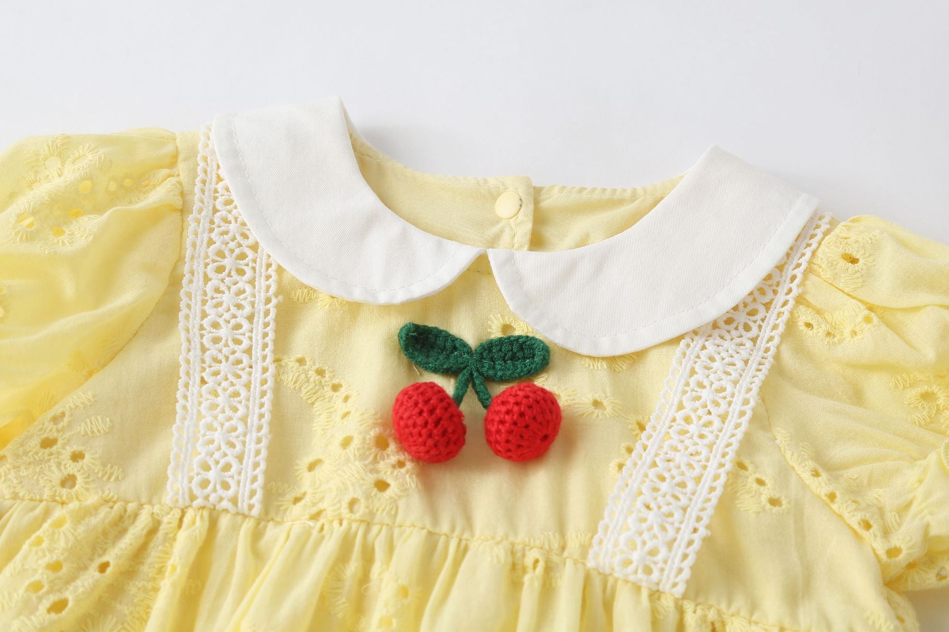 Vestido Infantil Lese Cerejinha