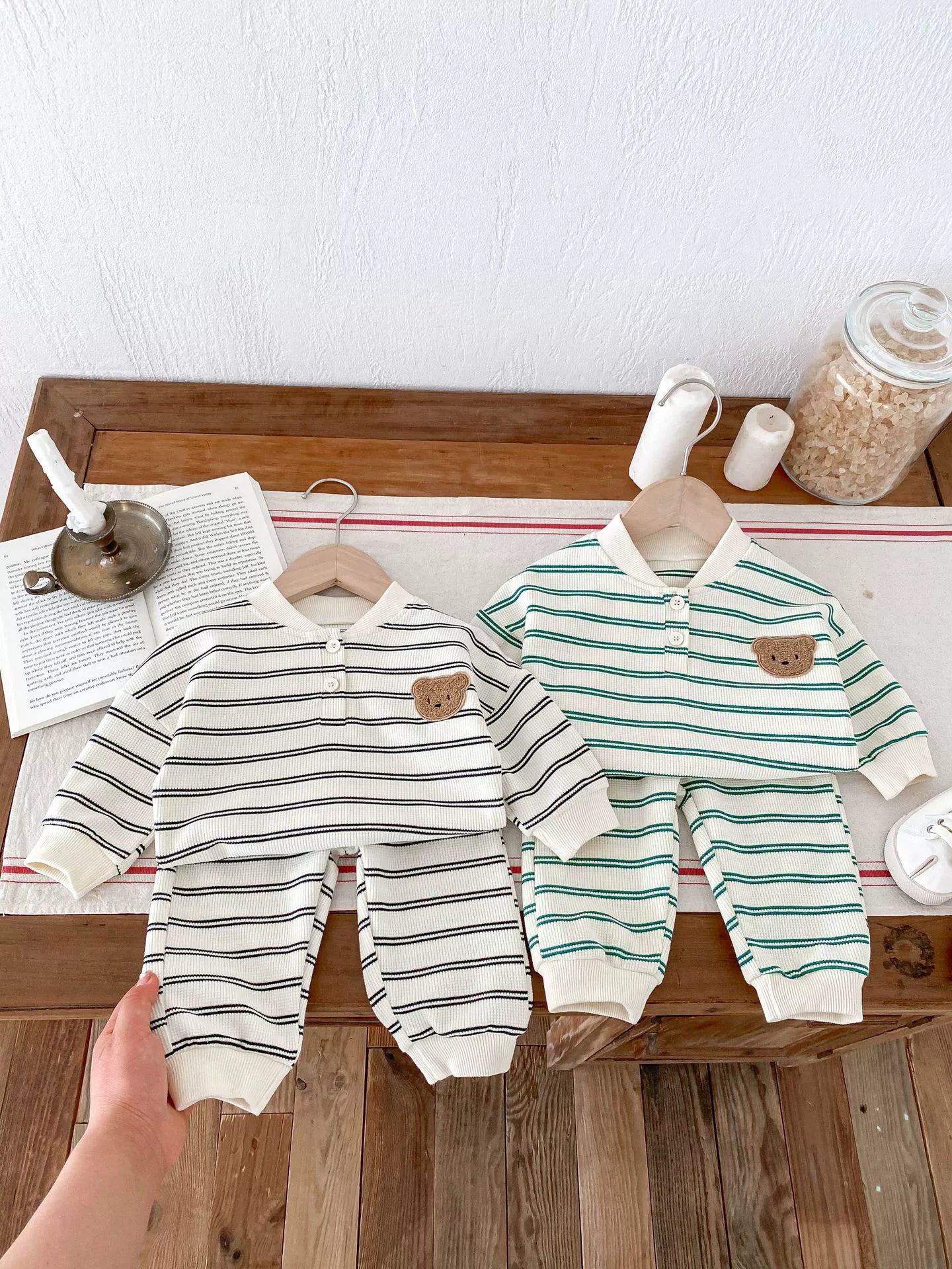 Conjunto Infantil Lístras Ursinho