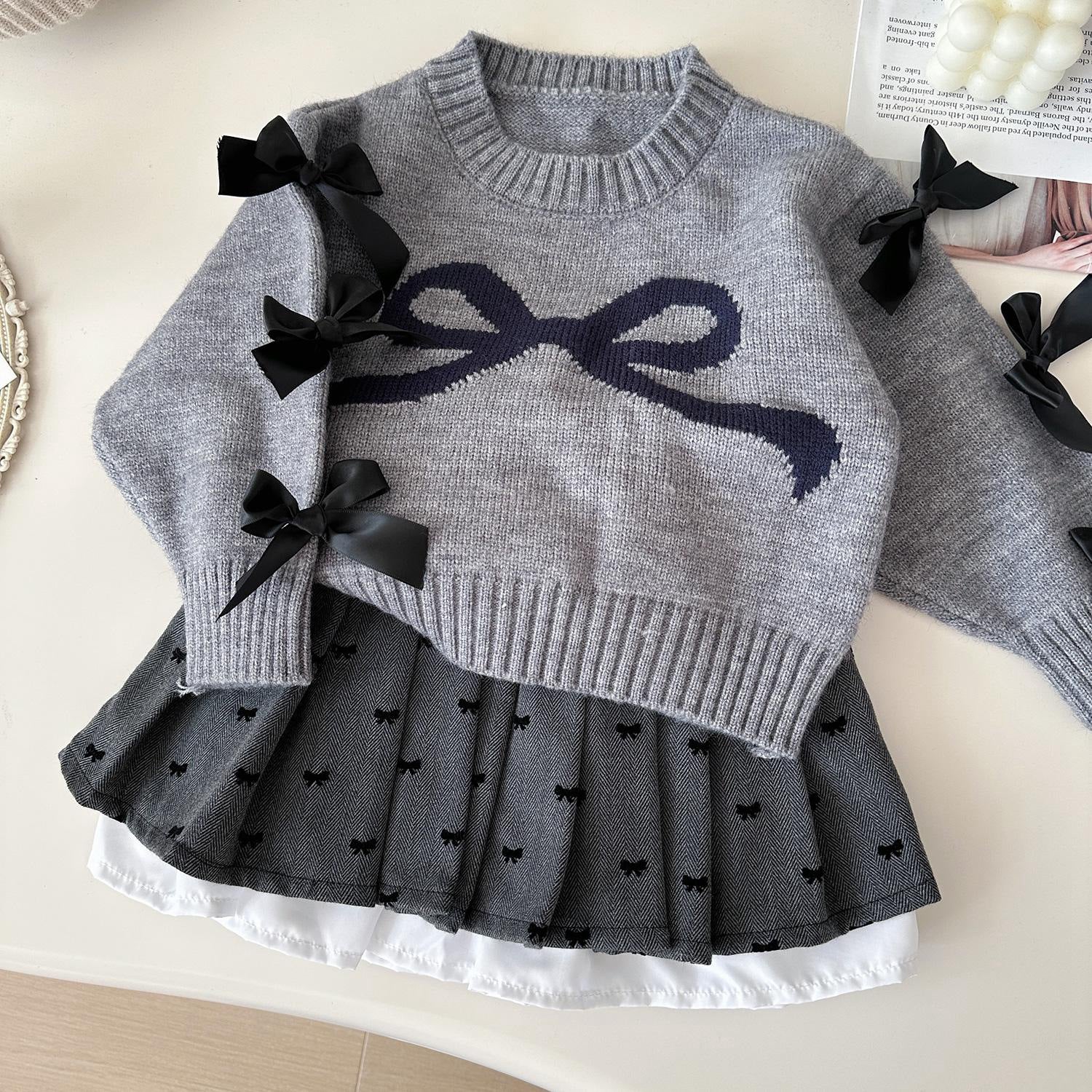 Conjunto Infantil Inverno Lacinhos