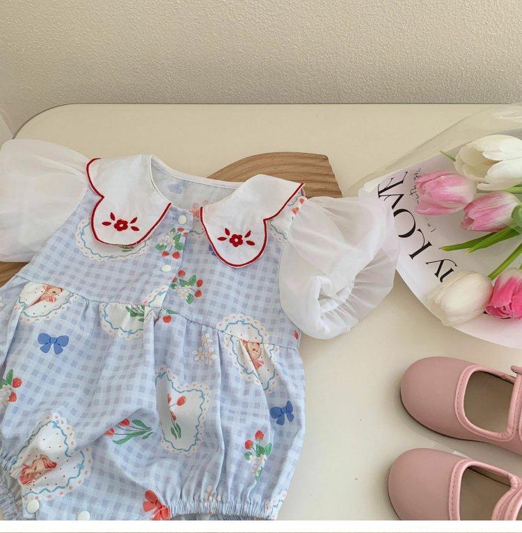 Body Infantil Feminino Florzinhas