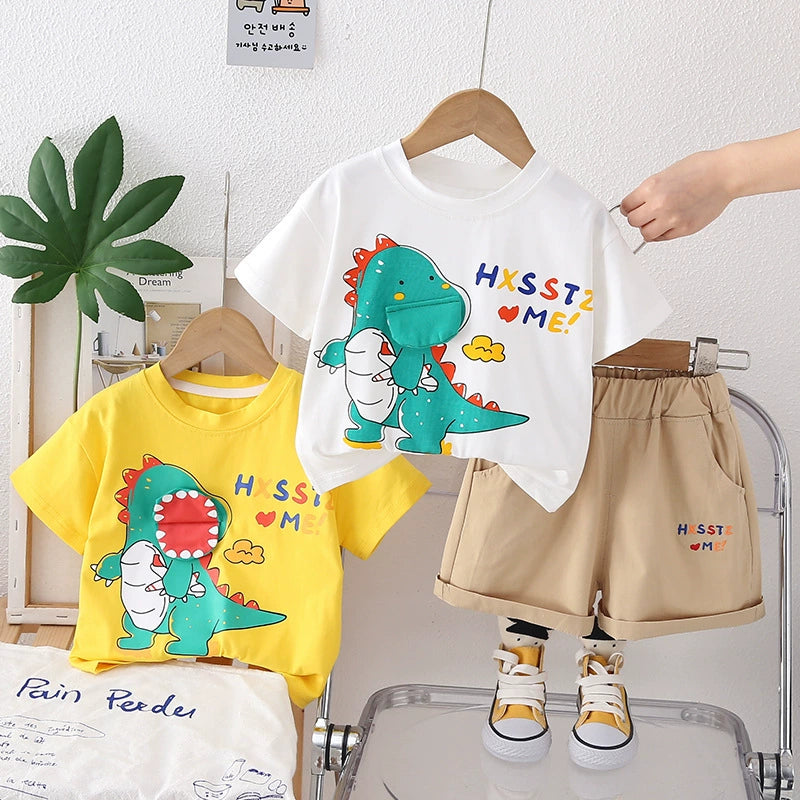 Conjunto Infantil Jacaré Divertido