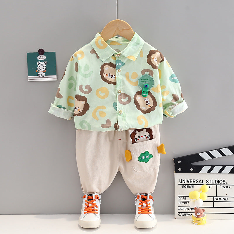 Conjunto Infantil Masculino Leãozinho