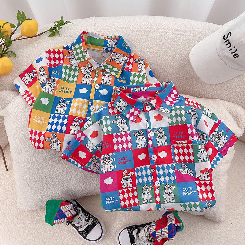 Conjunto Infantil Verão Coelhinhos
