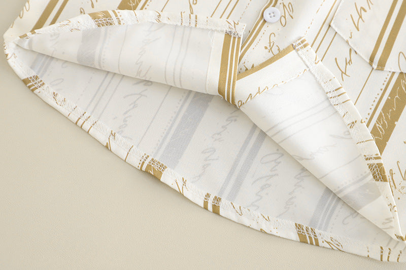 Conjunto Infantil Masculino Lístras Bolsinho