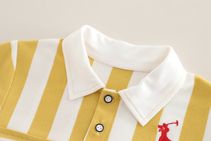 Conjunto Infantil Masculino Polo Lístras