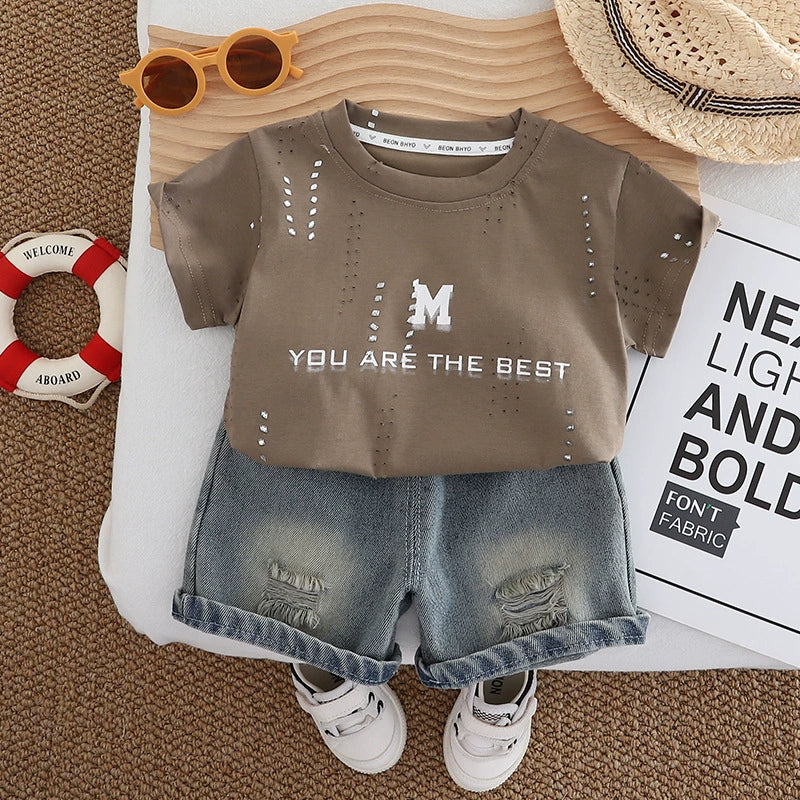 Conjunto Infantil Masculino M Jeans