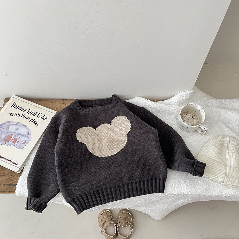 Blusa Infantil Tricô Mickey