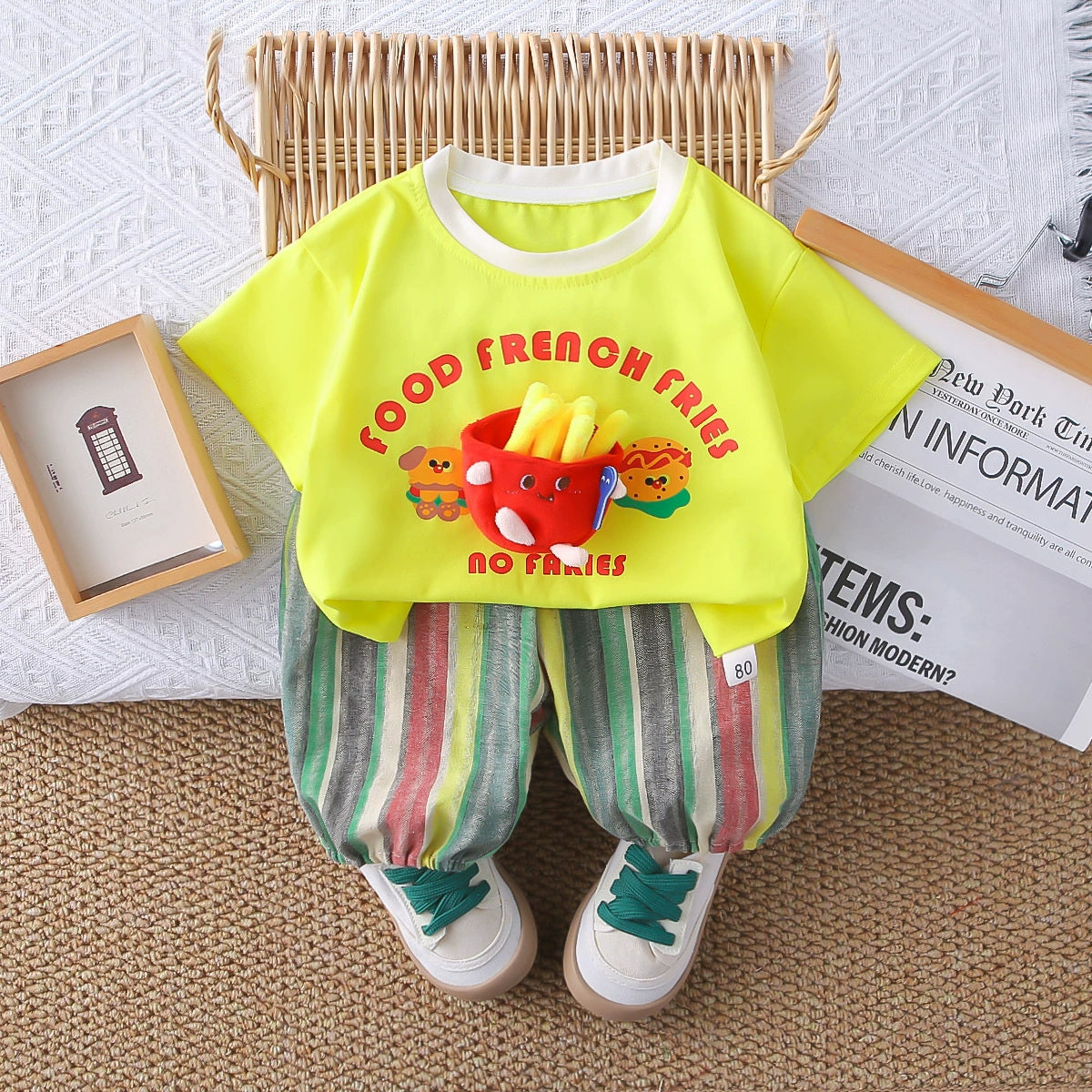 Conjunto Infantil Masculino Lístras Batatinha