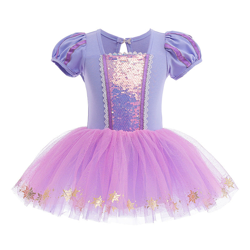 Vestido Infantil Princesa Estrelinhas