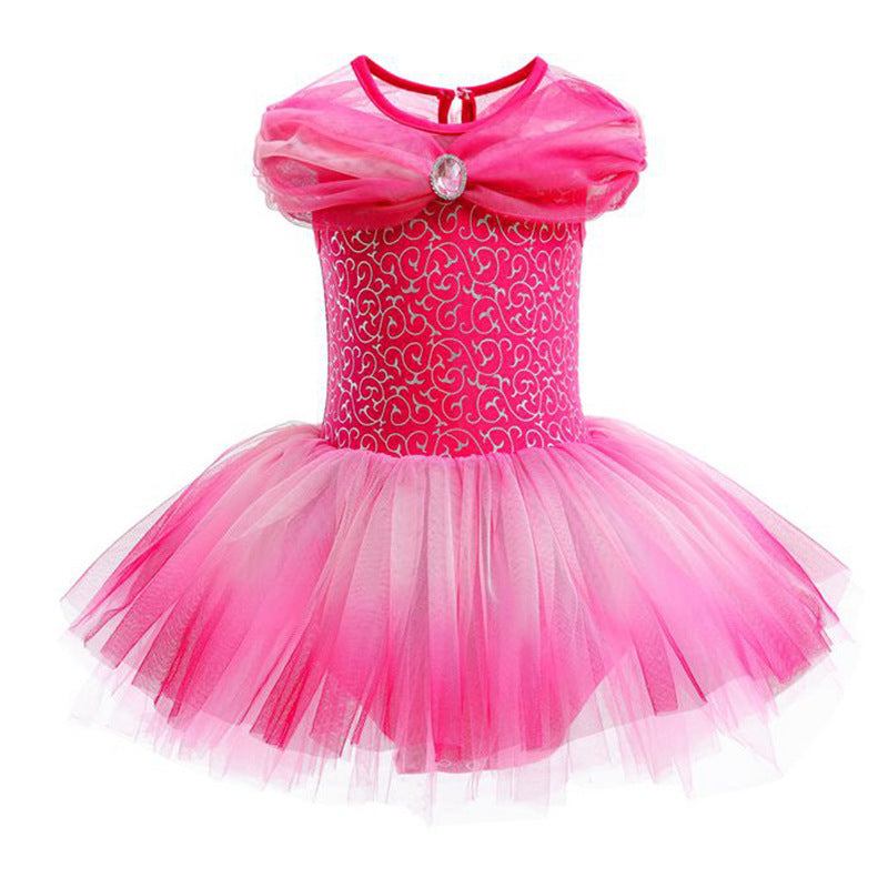 Vestido Infantil Princesas Disney