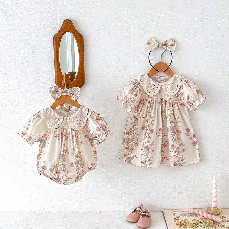 Body Infantil Feminino Florzinhas