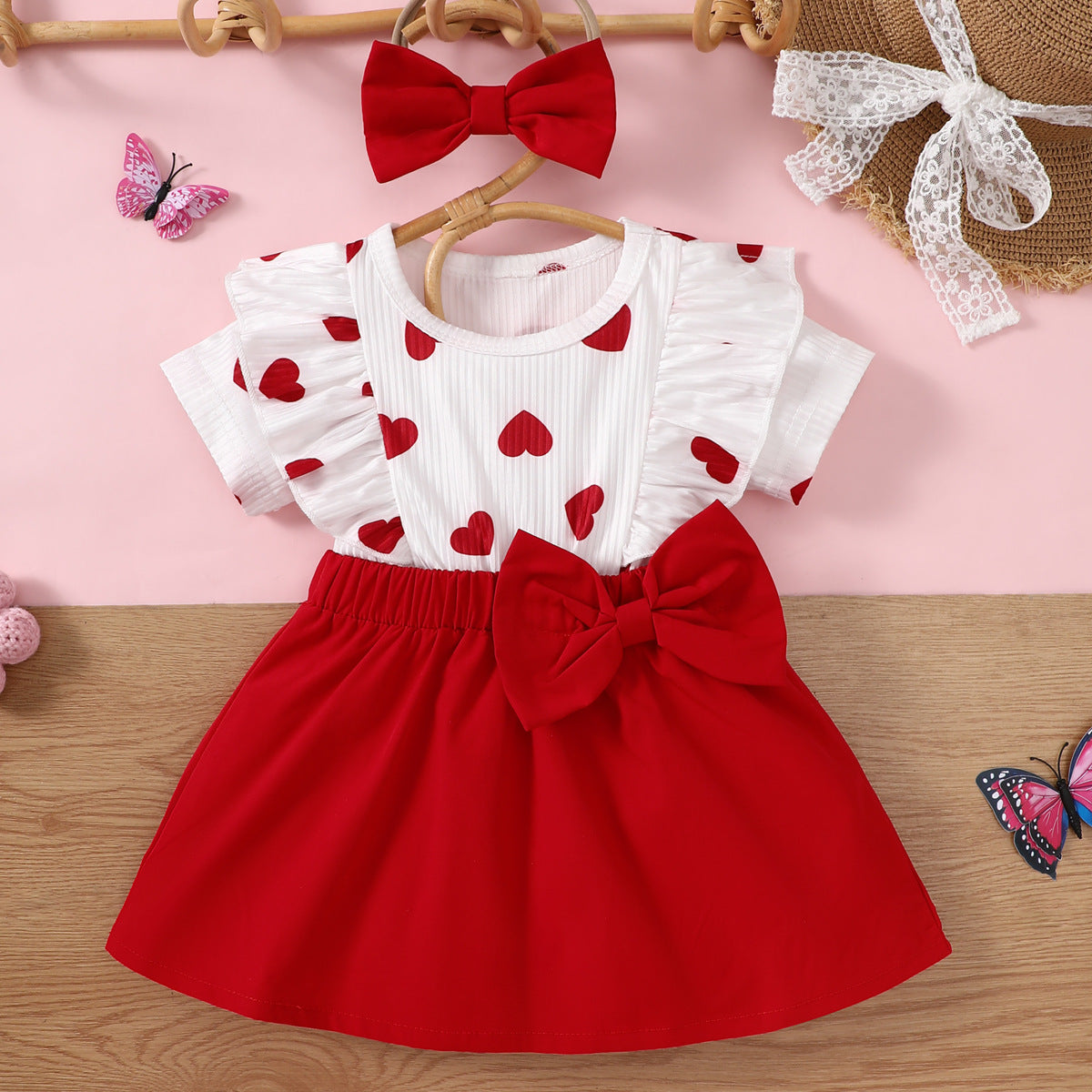 Body Infantil Feminino Love Lacinho