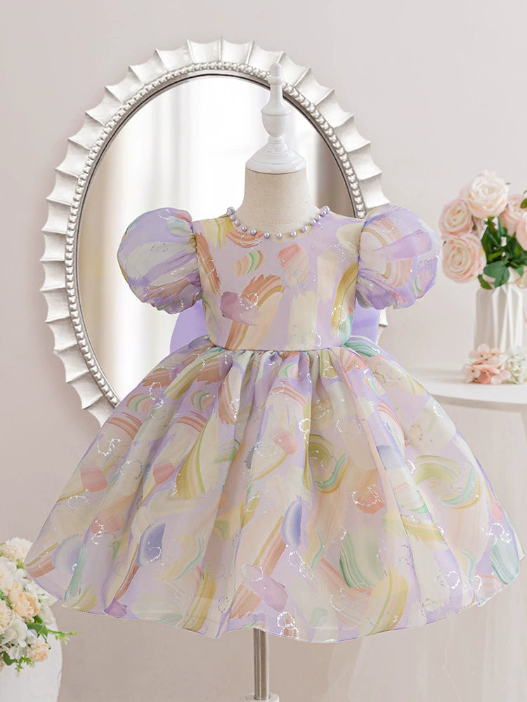 Vestido Infantil Love Cores