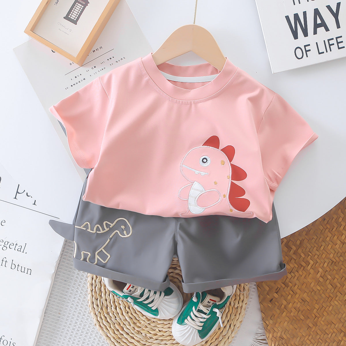 Conjunto Infantil Masculino Dinossauro