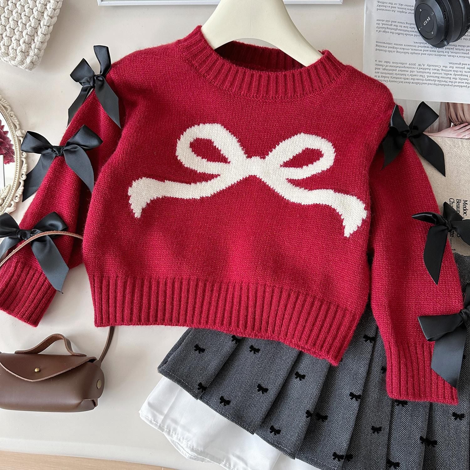 Conjunto Infantil Inverno Lacinhos