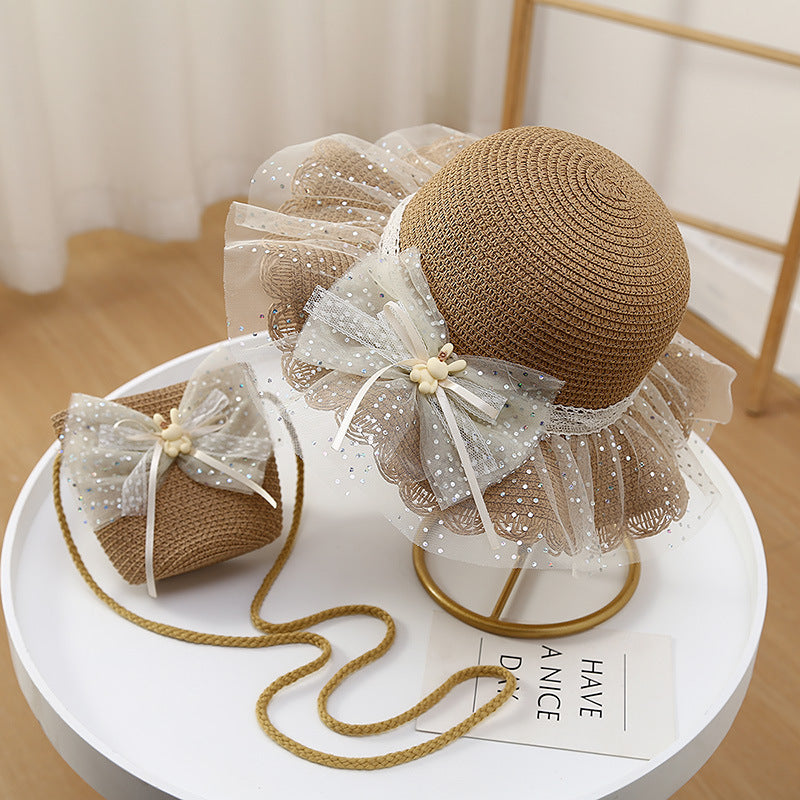 Chapéu Infantil + Bolsa Coelhinho Lacinho