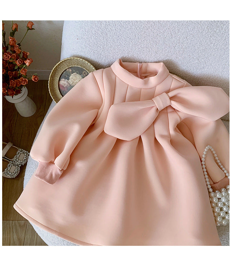 Vestido Infantil Elegante Lacinho