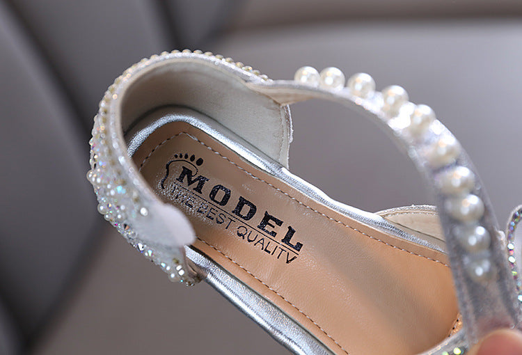 Sapato Infantil Feminino Lacinho Strass