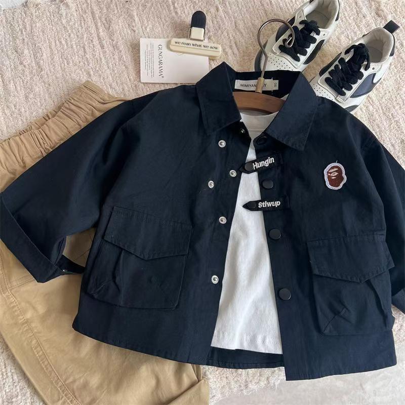 Jaqueta Infantil Masculina Bolsinhos