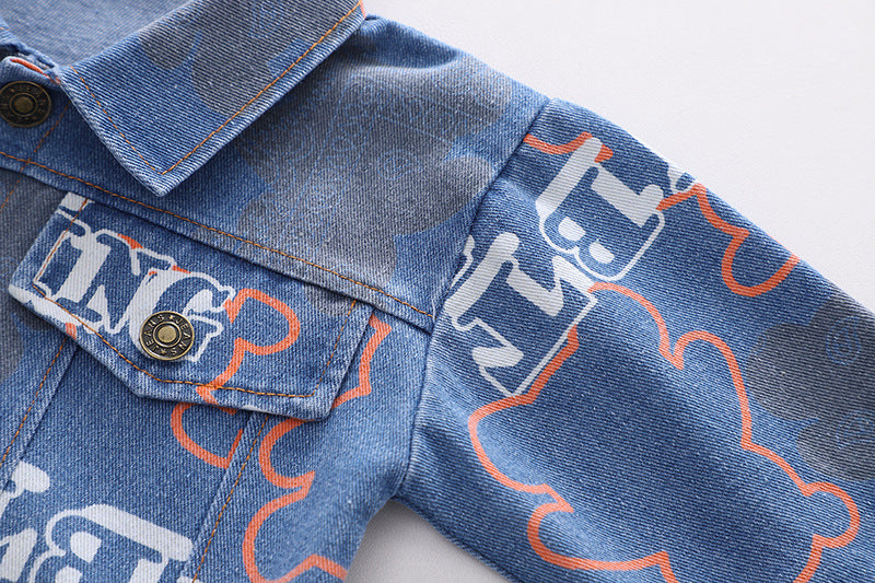 Conjunto Infantil Jeans 3 Peças