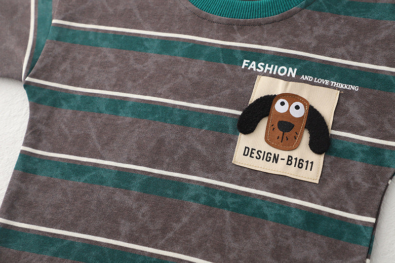 Conjunto Infantil Lístras Cachorrinho