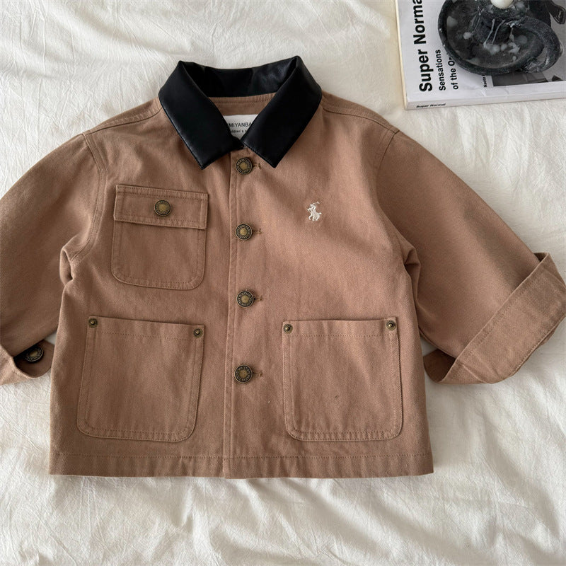 Jaqueta Infantil Masculina Polo Bolsinhos