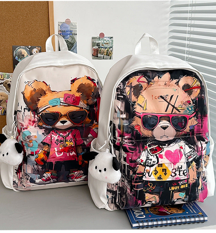 Mochila Infantil Gatinho de Óculos