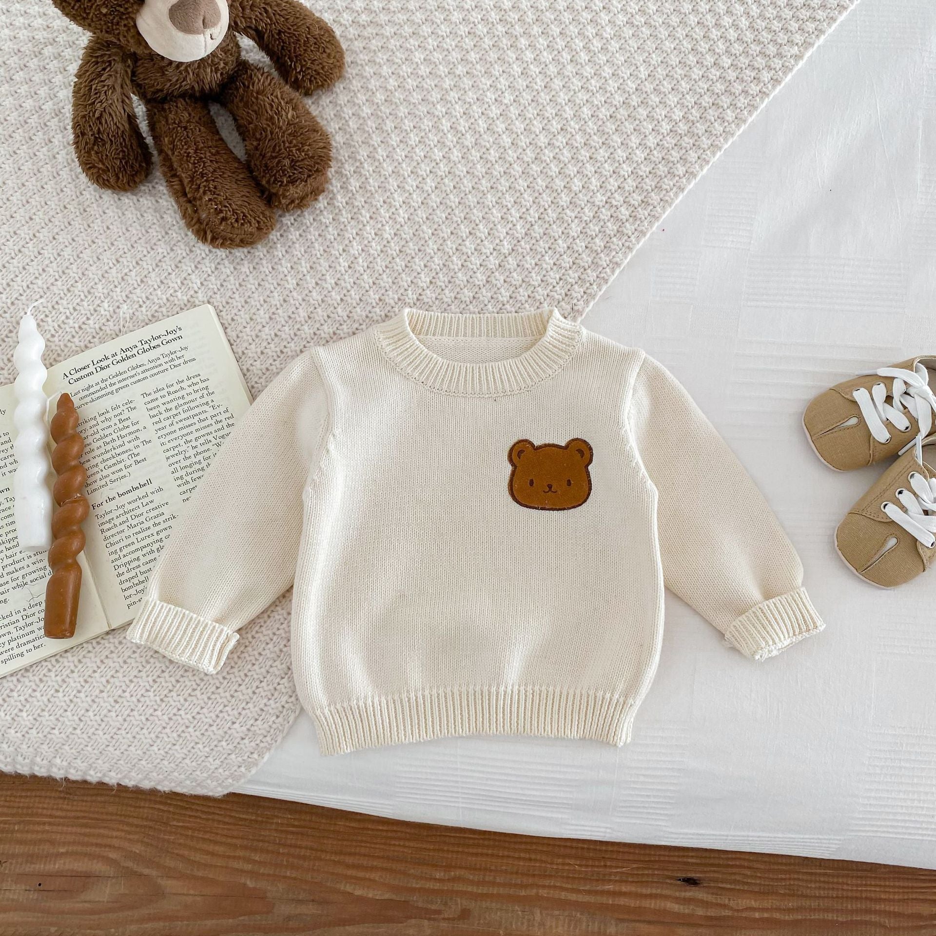 Blusa de Tricõ Ursinho