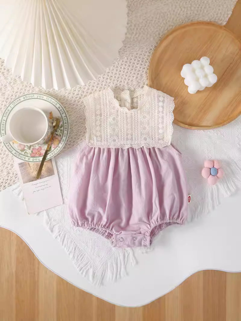 Body Infantil Feminino Rendadinho