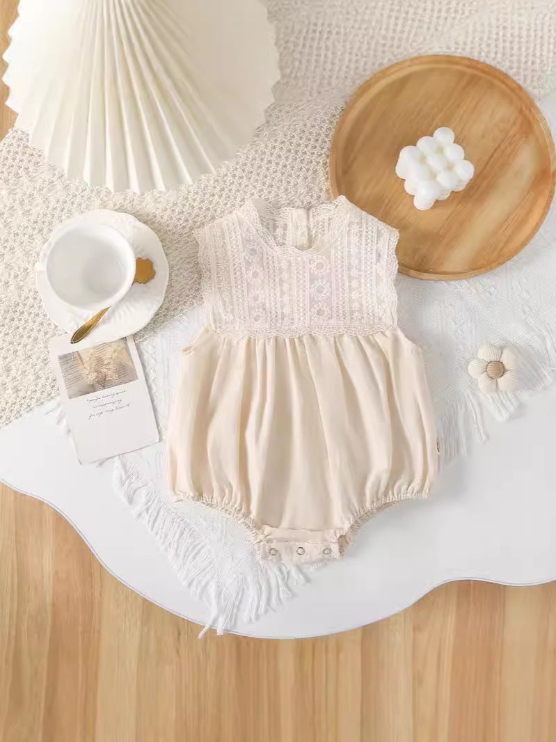 Body Infantil Feminino Rendadinho