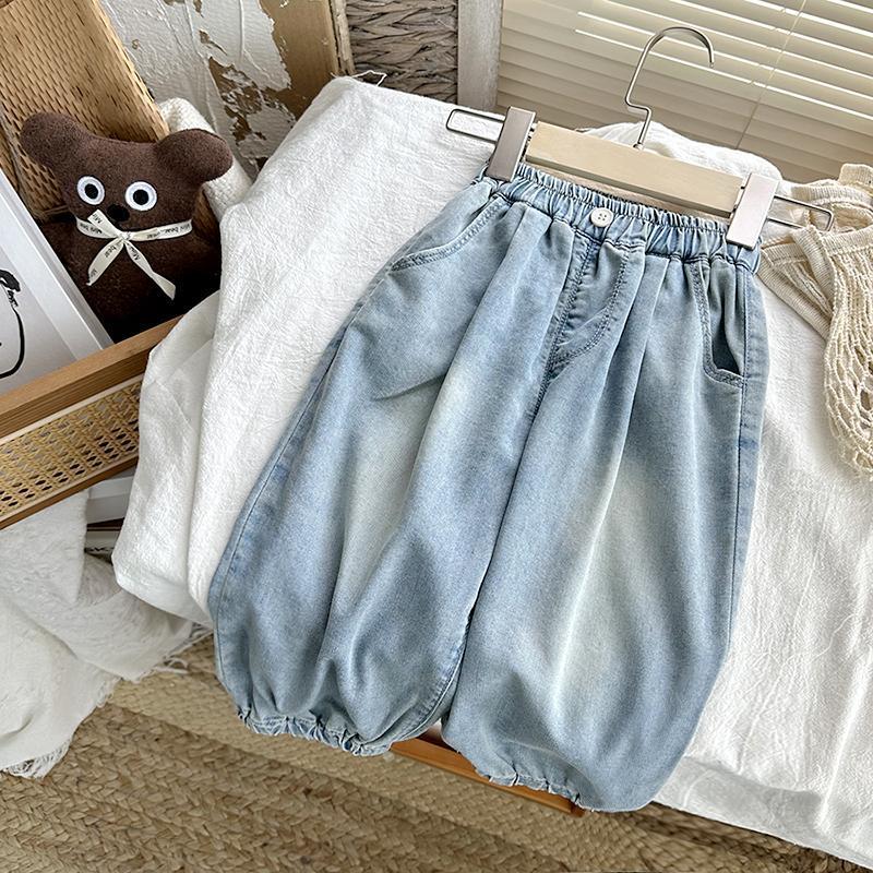 Calça Infantil Jeans Macio Ursinhos