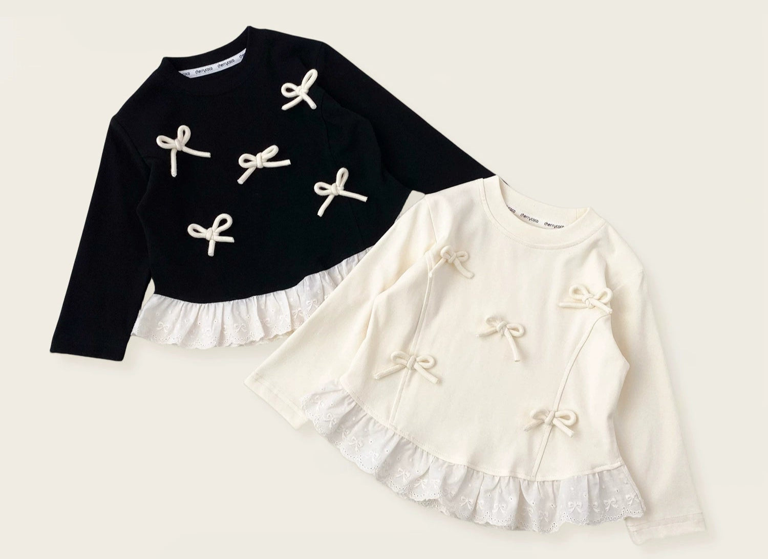 Blusa Infantil Inverno Lacinhos