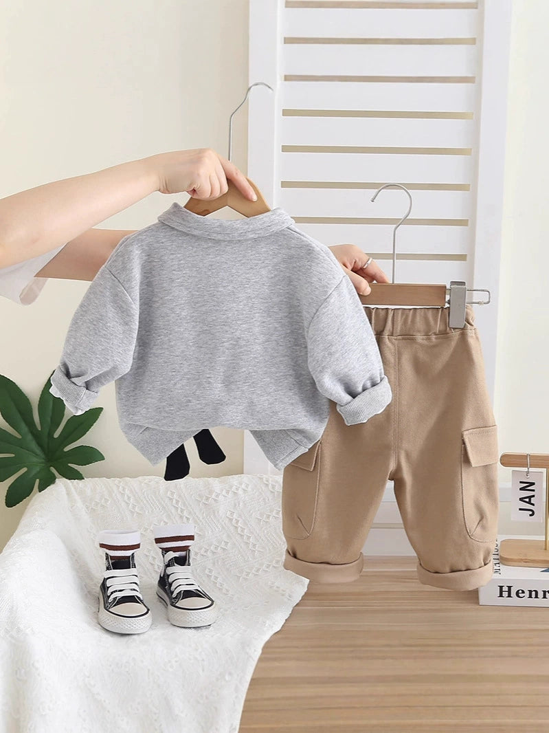 Conjunto Infantil Masculino Girafinha