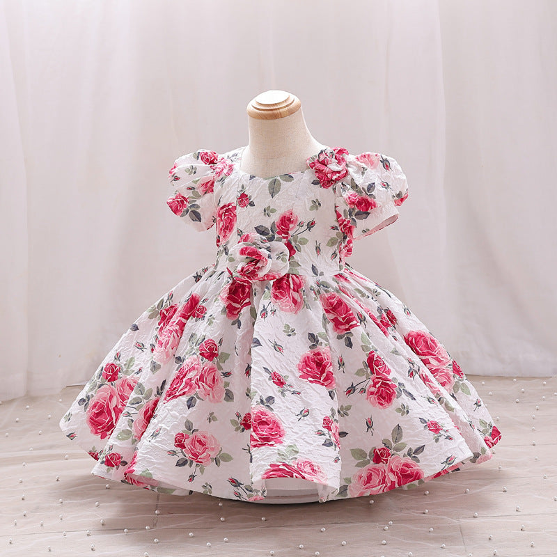 Vestido Infantil Florzinhas