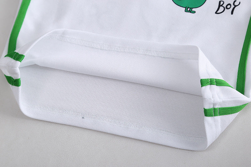 Conjunto Infantil Masculino Dino Gola Polo
