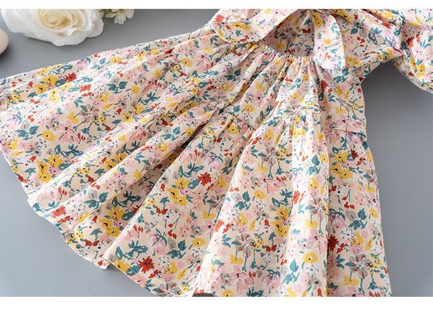 Vestido Infantil Verão Floral