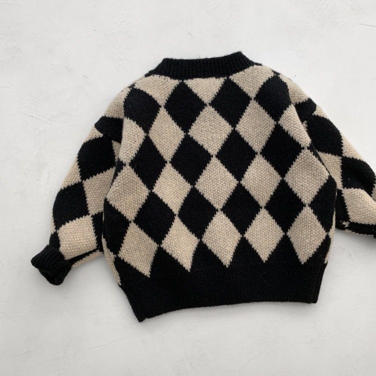 Suéter Infantil Inverno Geométrico