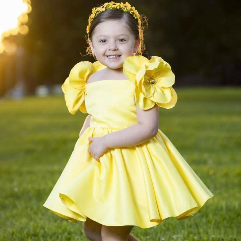 Vestido Infantil Florzinhas