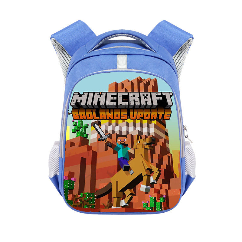 Mochila Escolar Infantil Minecraft