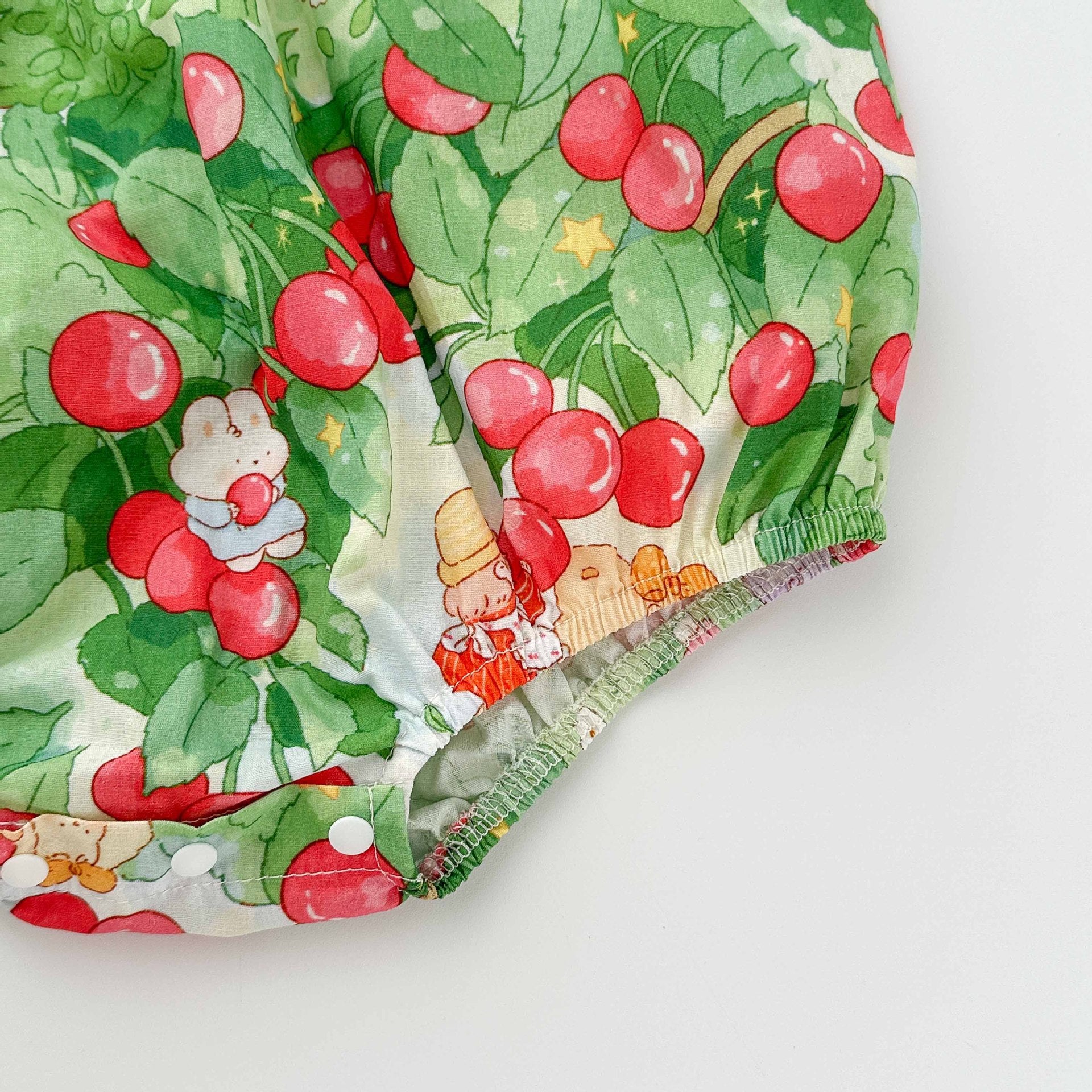 Body Infantil Feminino Cerejinhas